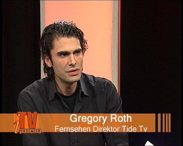 Gregory Roth-Fernsehen Direktor Tide Tv 2.jpg - Gregory Roth entscheidet über das Fernsehprogramm bei Tide Tv Hamburg.